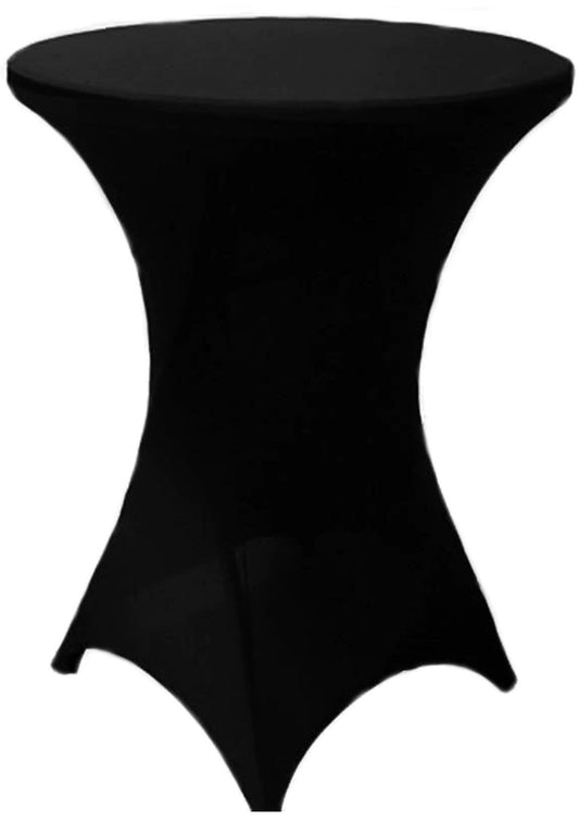 Black Spandex Cocktail Covers 